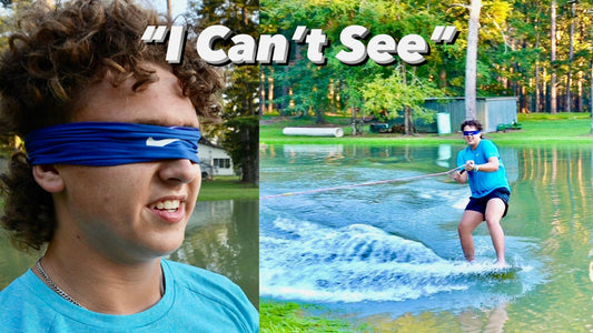 Is Surfing Blind Possible? Total Darkness!