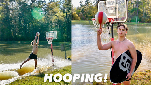 HOOPING ON WATER! Pure Madness!