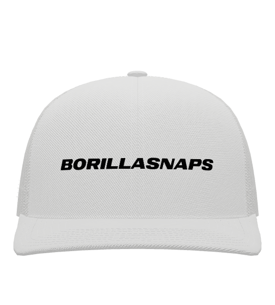 The Everyday White/Black Borillasnaps Hat