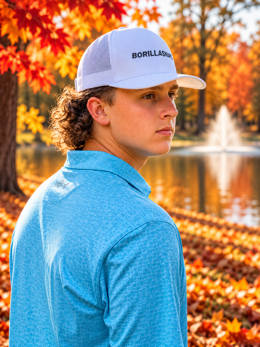 The Everyday White/Black Borillasnaps Hat